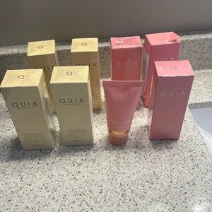 Skincare Mask Set - Cream and Pink